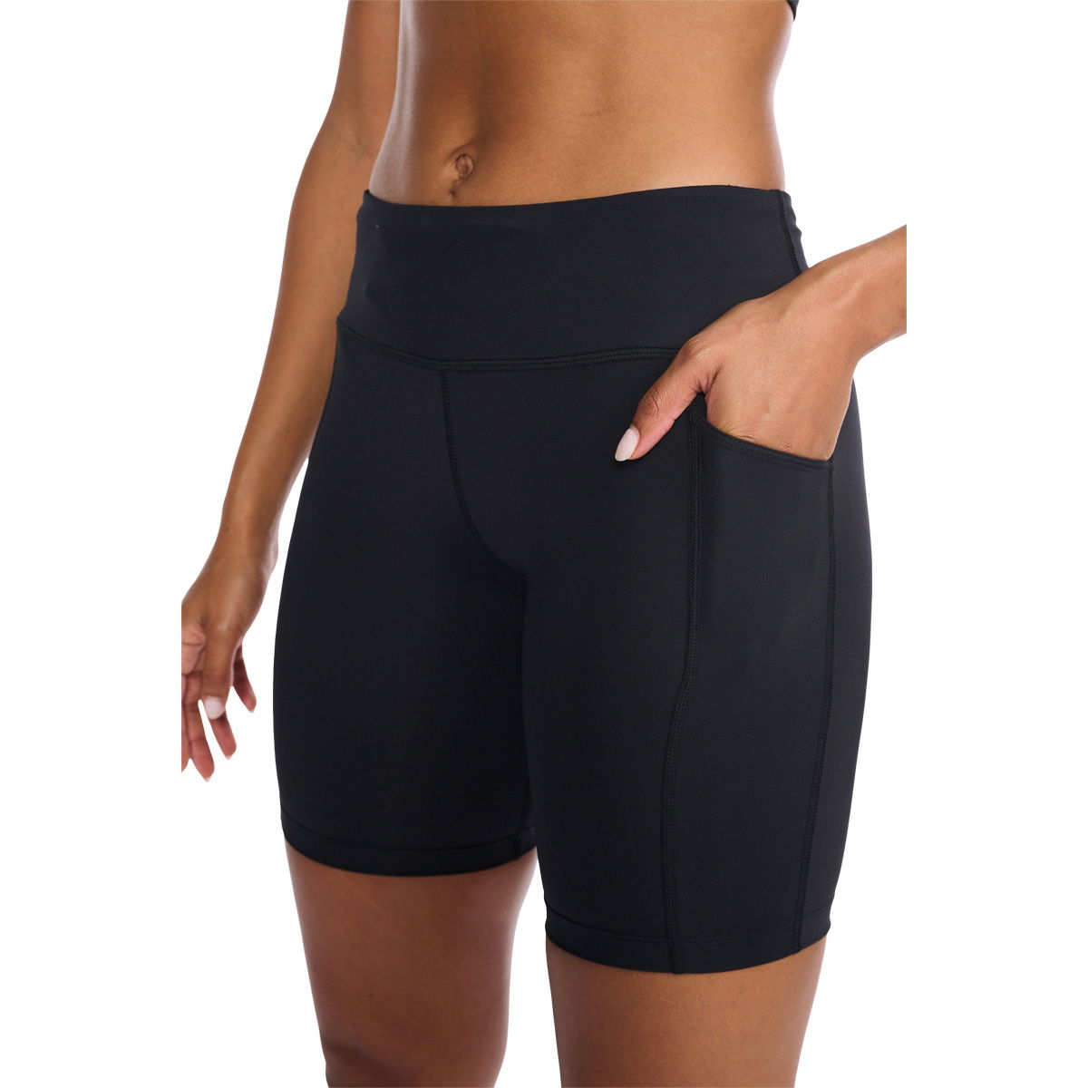 2XU Aero Vent Mid-Rise Korte Kompressions Træningstights Dame