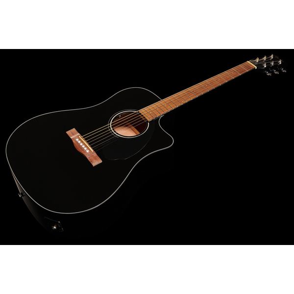 Fender CD-60SCE Blk WN Bundle