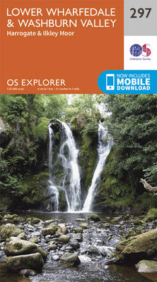 Lower Wharfedale and Washburn Valley - OS Explorer Map 297 (Sheet map, folded)
