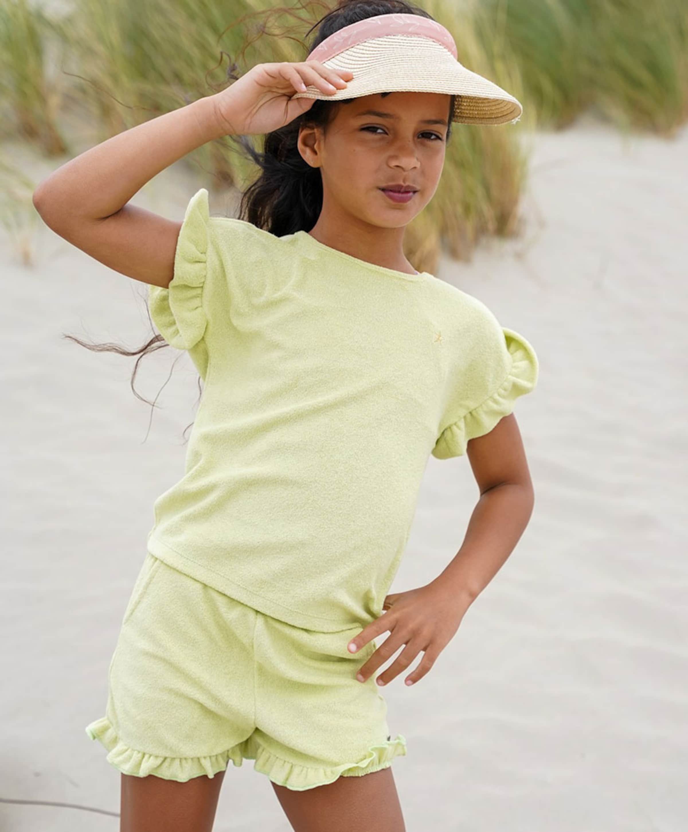 Like Flo Meisjes T-shirt groen