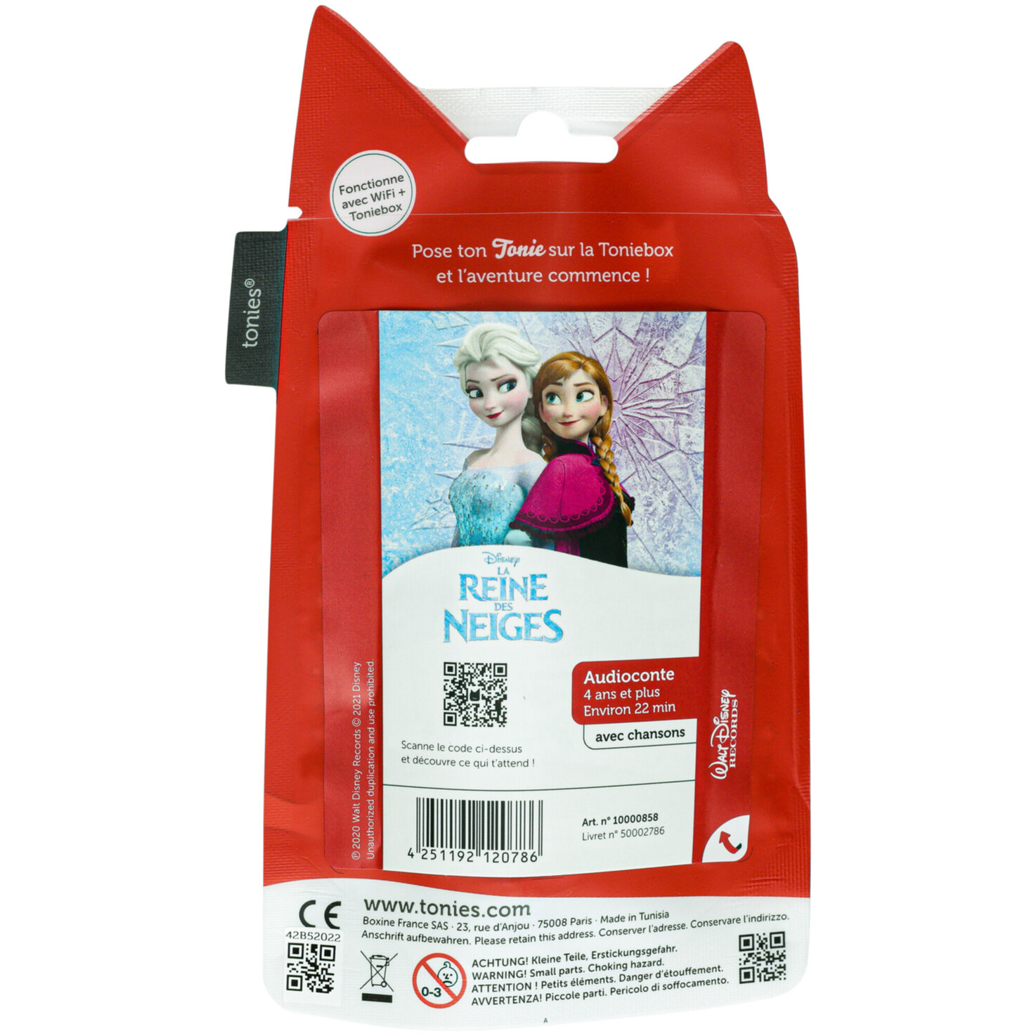 Tonies Disney La Reine des Neiges 1 (Französisch)