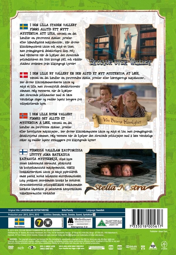 Lassemajas Detektivbyrå - DVD