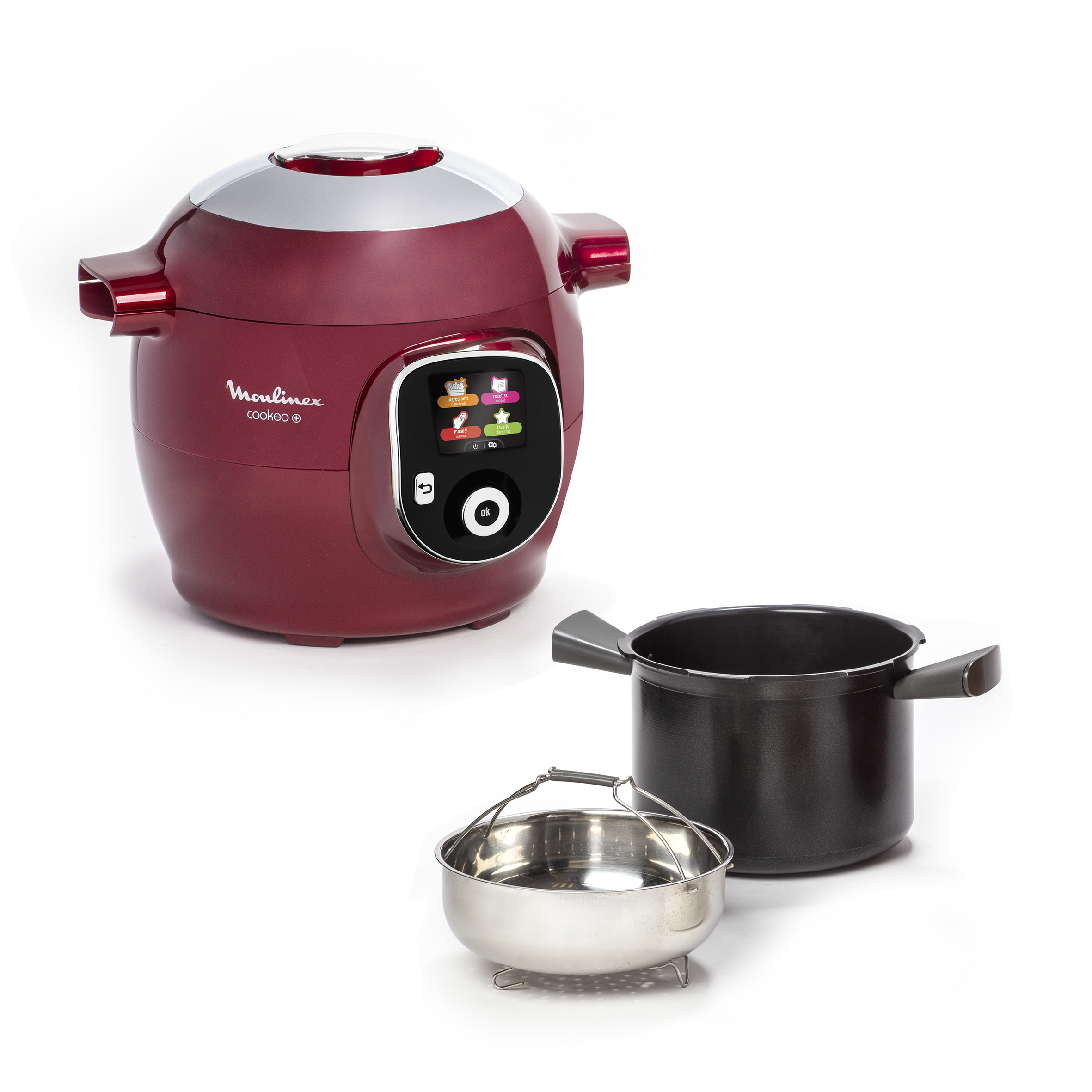 Cookeo+ 180 recettes Rouge