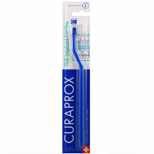 Curaprox CS 708 brosse à dents implant ortho