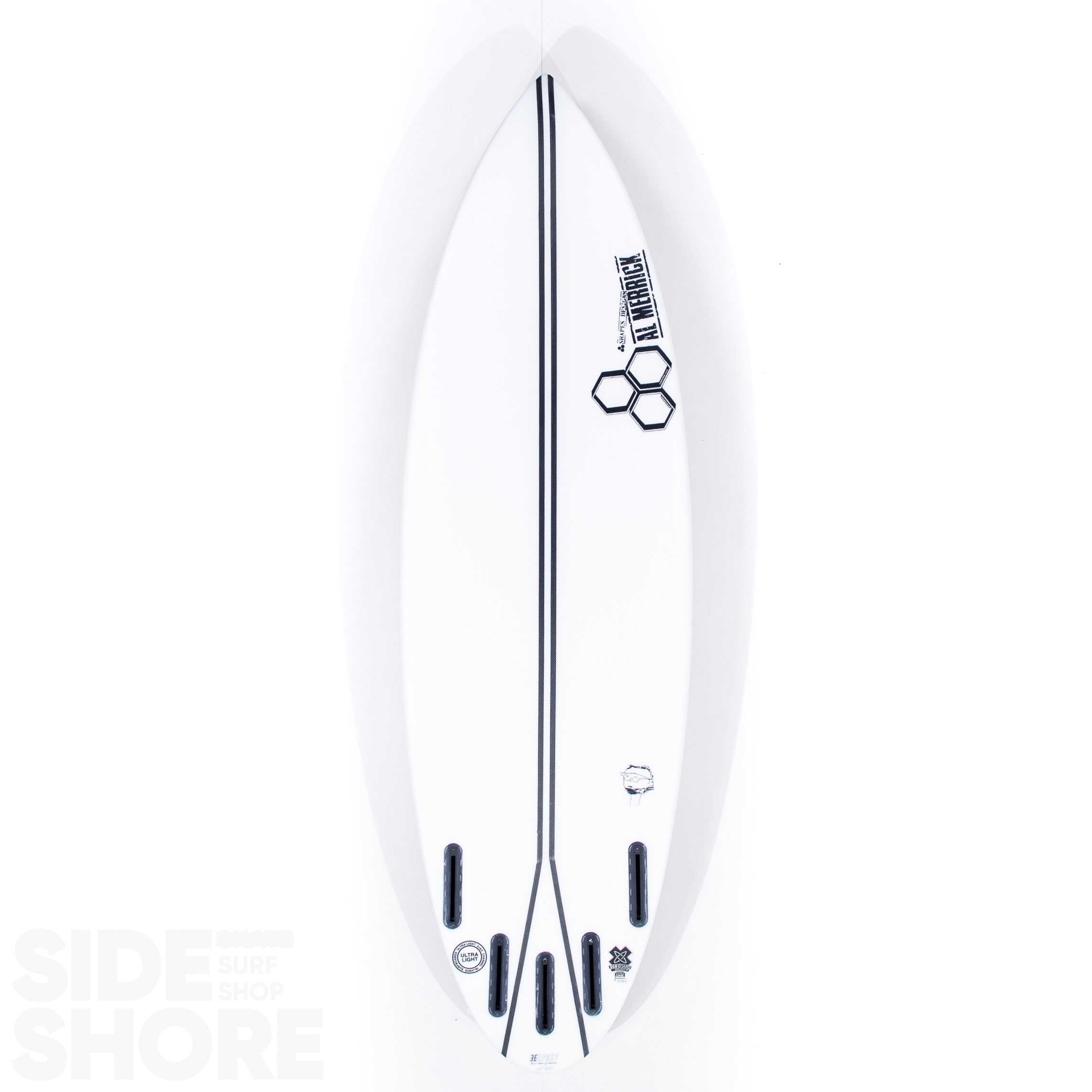 Al Merrick Neck Beard 3 Spine Teck - 5'7 x 19 1/8