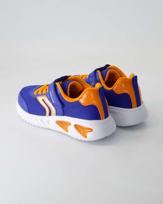 Geox Assister Boy Sneaker in Blau