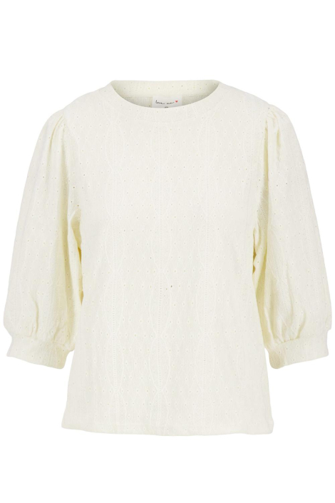Zusss ecru dames t-shirt