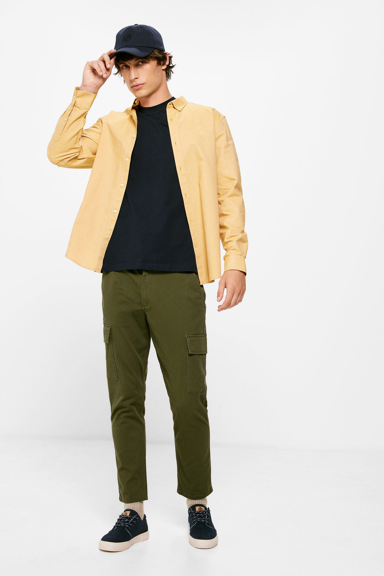 Cor da camisa Oxford