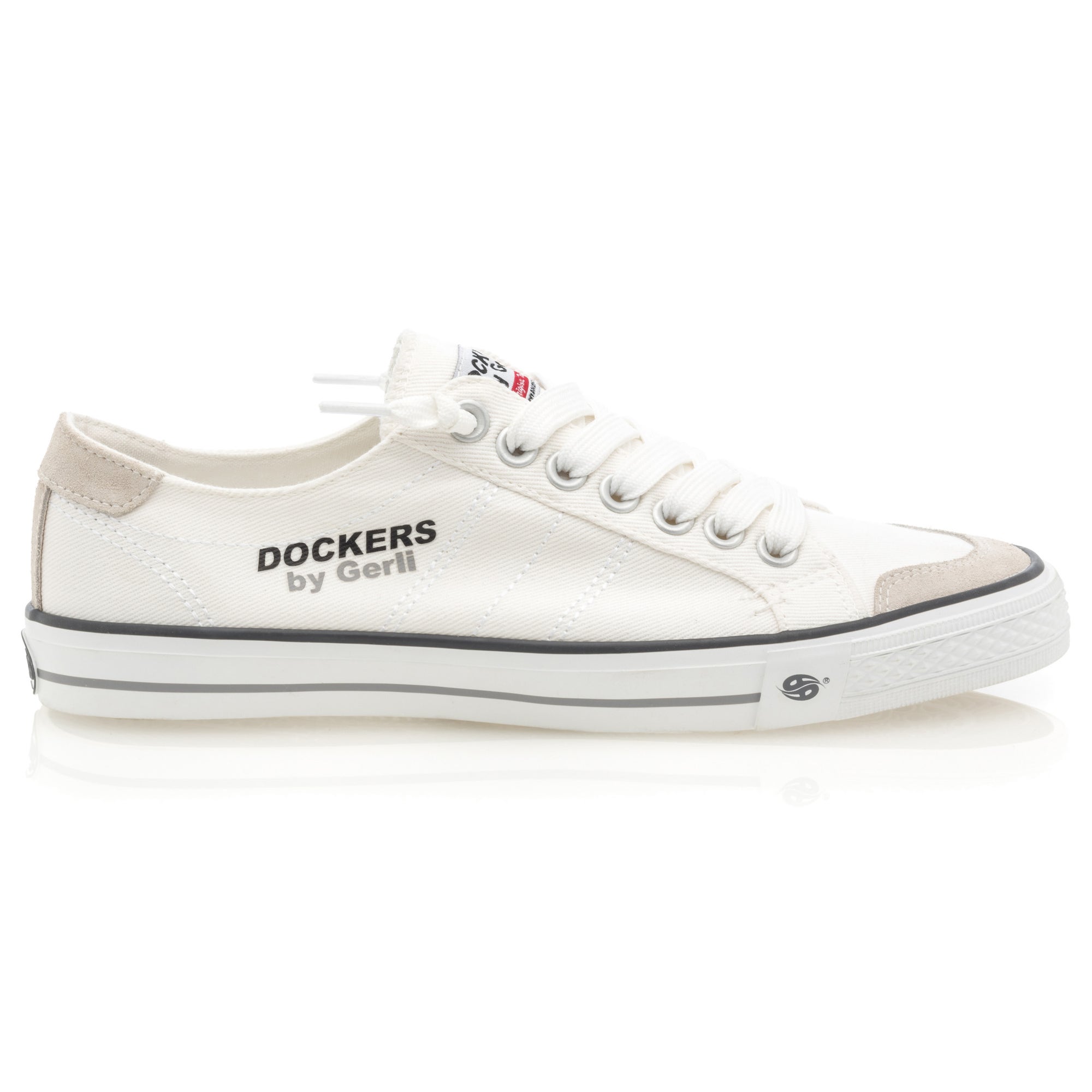 Baskets en toile Homme blanc