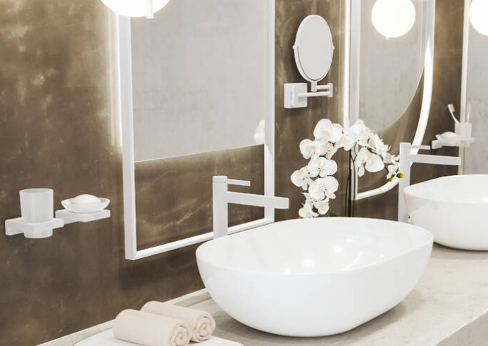 Hansgrohe AddStoris tandenborstelhouder wit mat