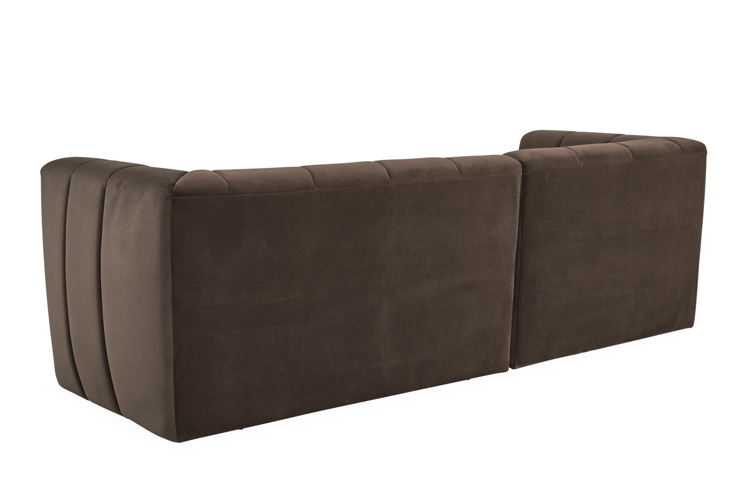 Ingvi venstrevendt sofa med chaiselong