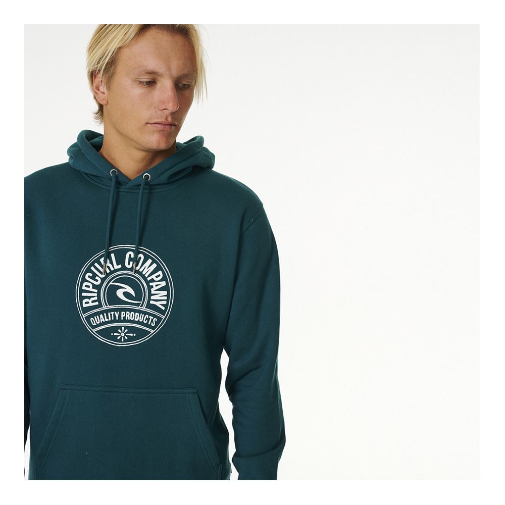 Rip Curl STAPLER - Sweat Homme blue green