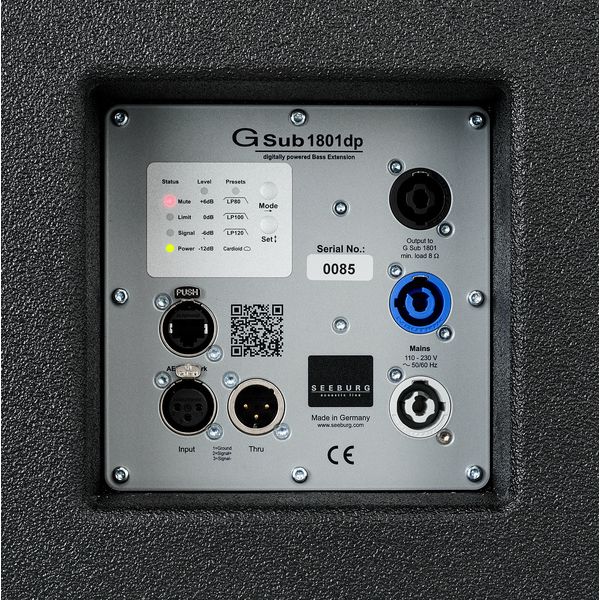 Seeburg Acoustic Line K20/G Sub 1801 Power Bundle