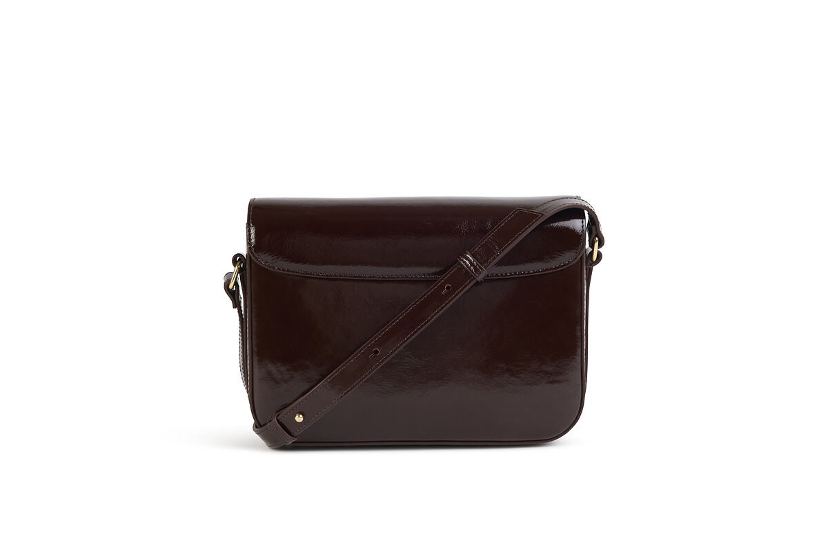 NAT & NIN<br>Bolsa de ombro de couro ALICE M