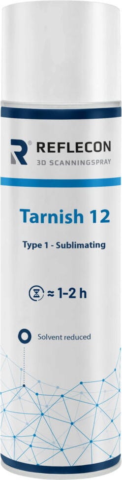 Reflecon  Tarnish 12 Scanningspray, 500 ml    Flüchtiges Mattierungsmittel für den optischen 3D Laserscan
