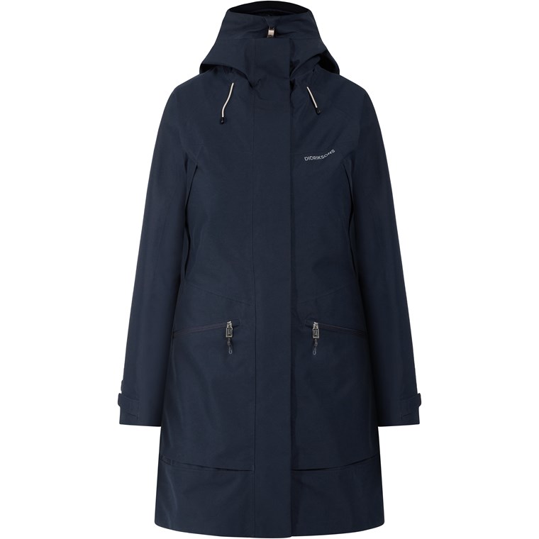 Didriksons Ilma Wns Parka 8 Dark Night Blue