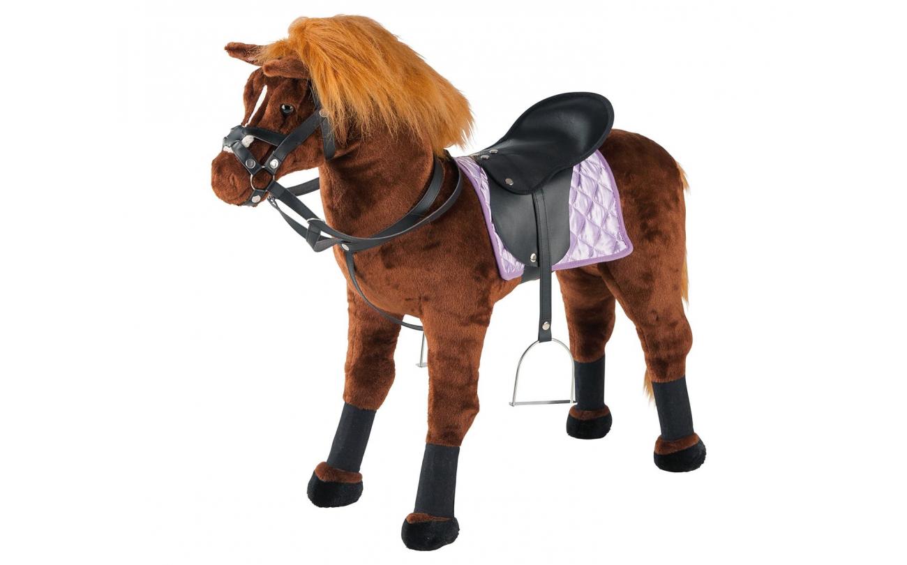 Zitpaard springpaard met zadel en geluid