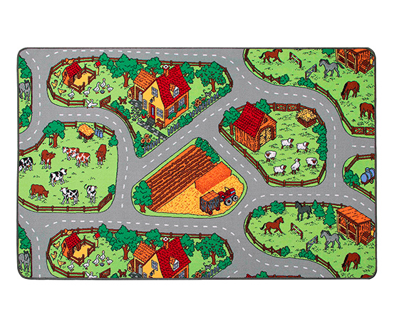 Spielteppich BAUERNHOF, ca. 140 x 200 cm