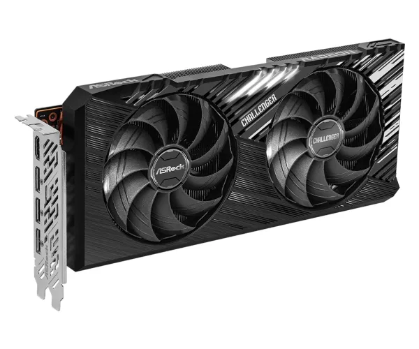 ASRock Challenger Radeon RX 7700 XT 12GB OC - Grafikkort - Radeon RX 7700 XT - 12 GB GDDR6 - PCIe 4.0 x16 - 3 x DisplayPort, HDMI - boks
