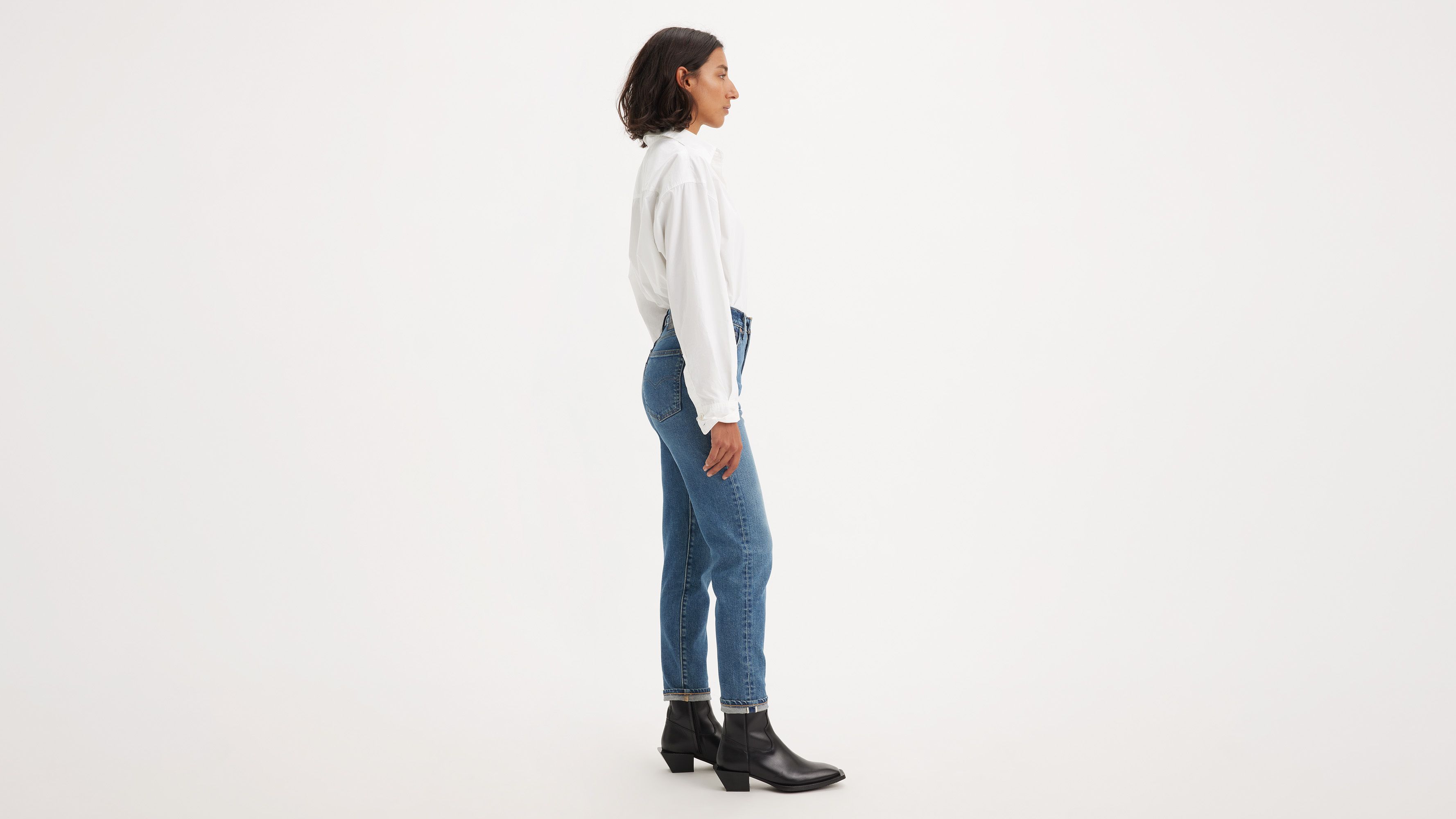 Levi's® jean slim taille haute Made in Japan - Mij Nonkina - Bleu