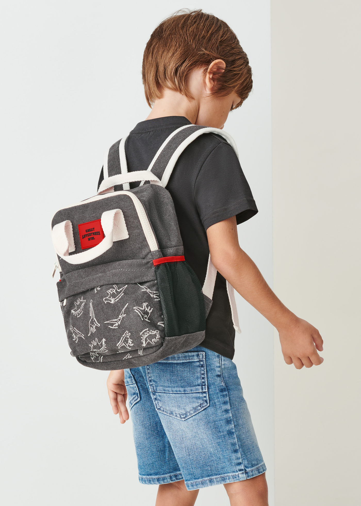 Mochila estampada para meninos