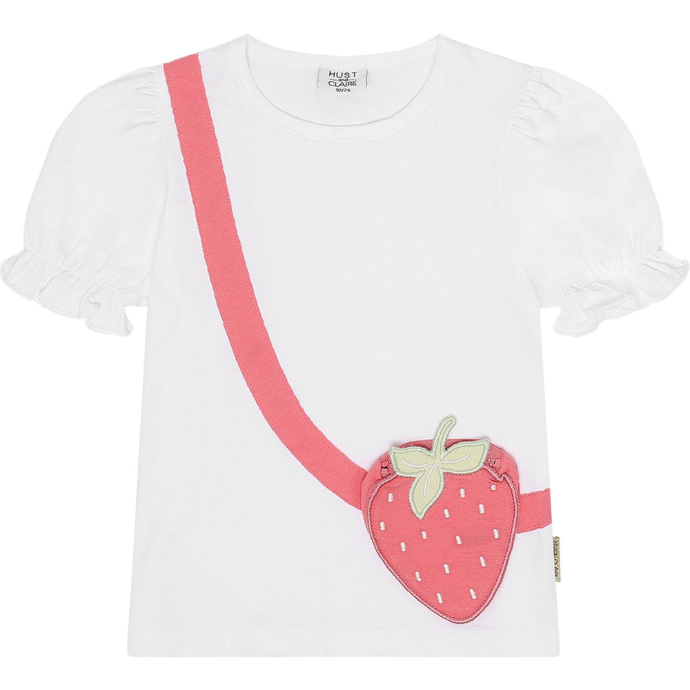 Køb Hust & Claire White Alma T-shirt