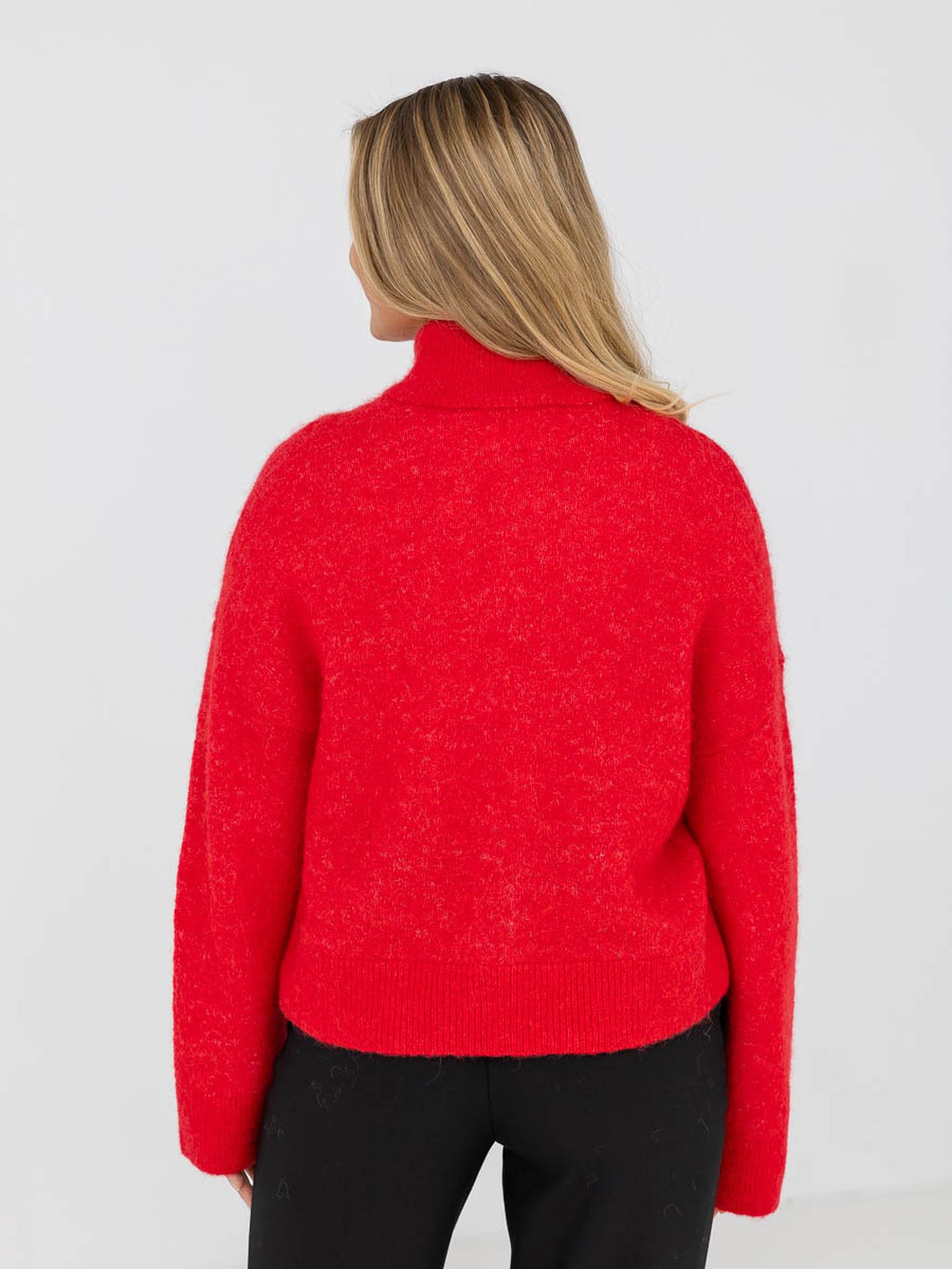 Sia Ras Long Sleeve Knit Zipper Cardigan