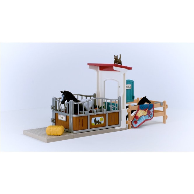 HORSE CLUB - Pferdebox mit Stute und Fohlen