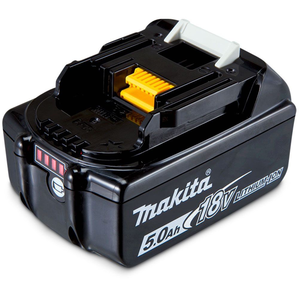 Kit de aspirador de pó costal MAKITA 18V sem escovas com 2 baterias de 5,0Ah DVC660T2X1