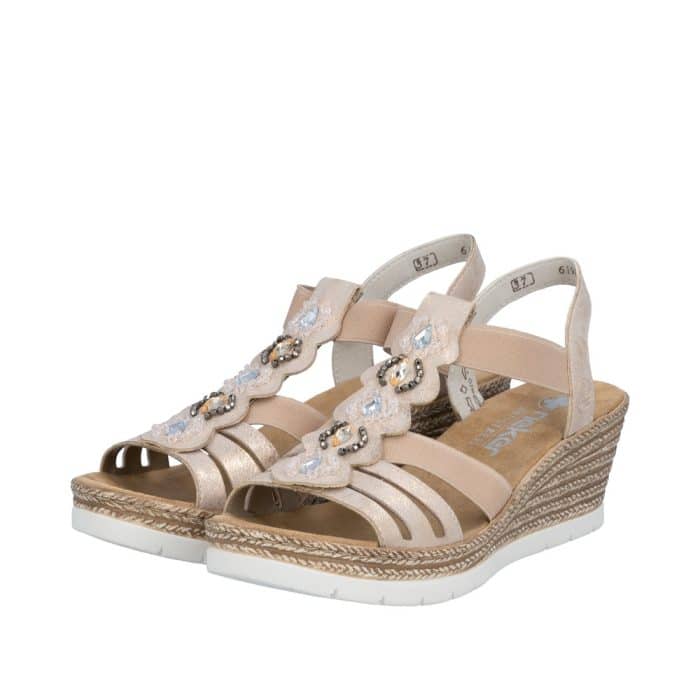 Rieker Sandal Dame 619B2-31
