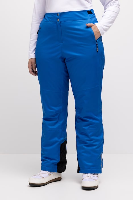 Skihose, wasserdicht, Formknie, Schneefang, Klettriegel