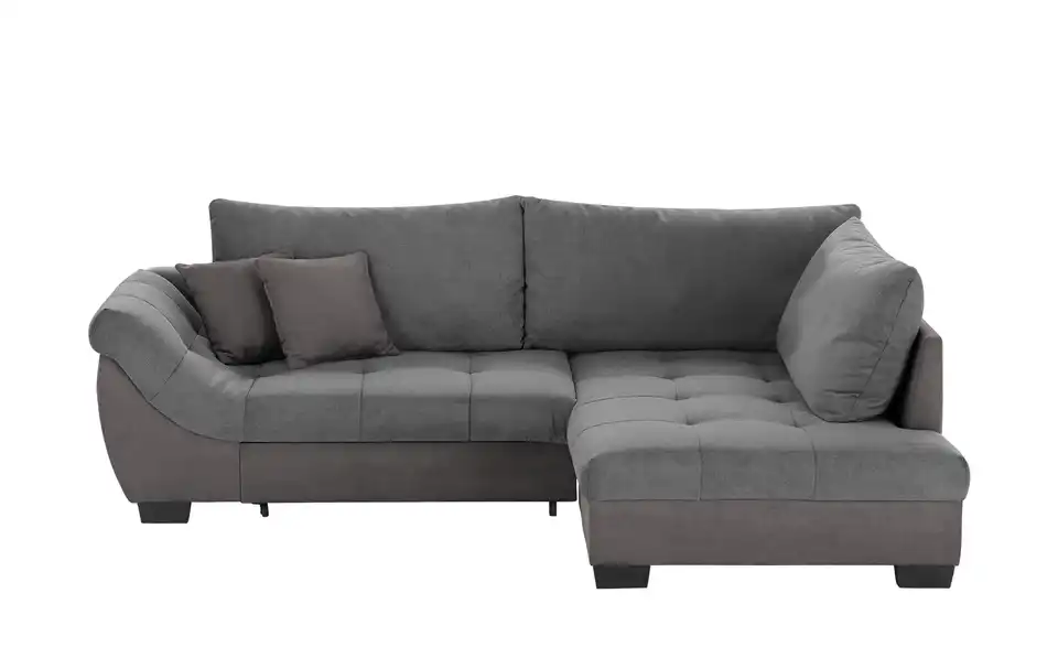 Ecksofa Krissy Steingrau, Anthrazit rechts
