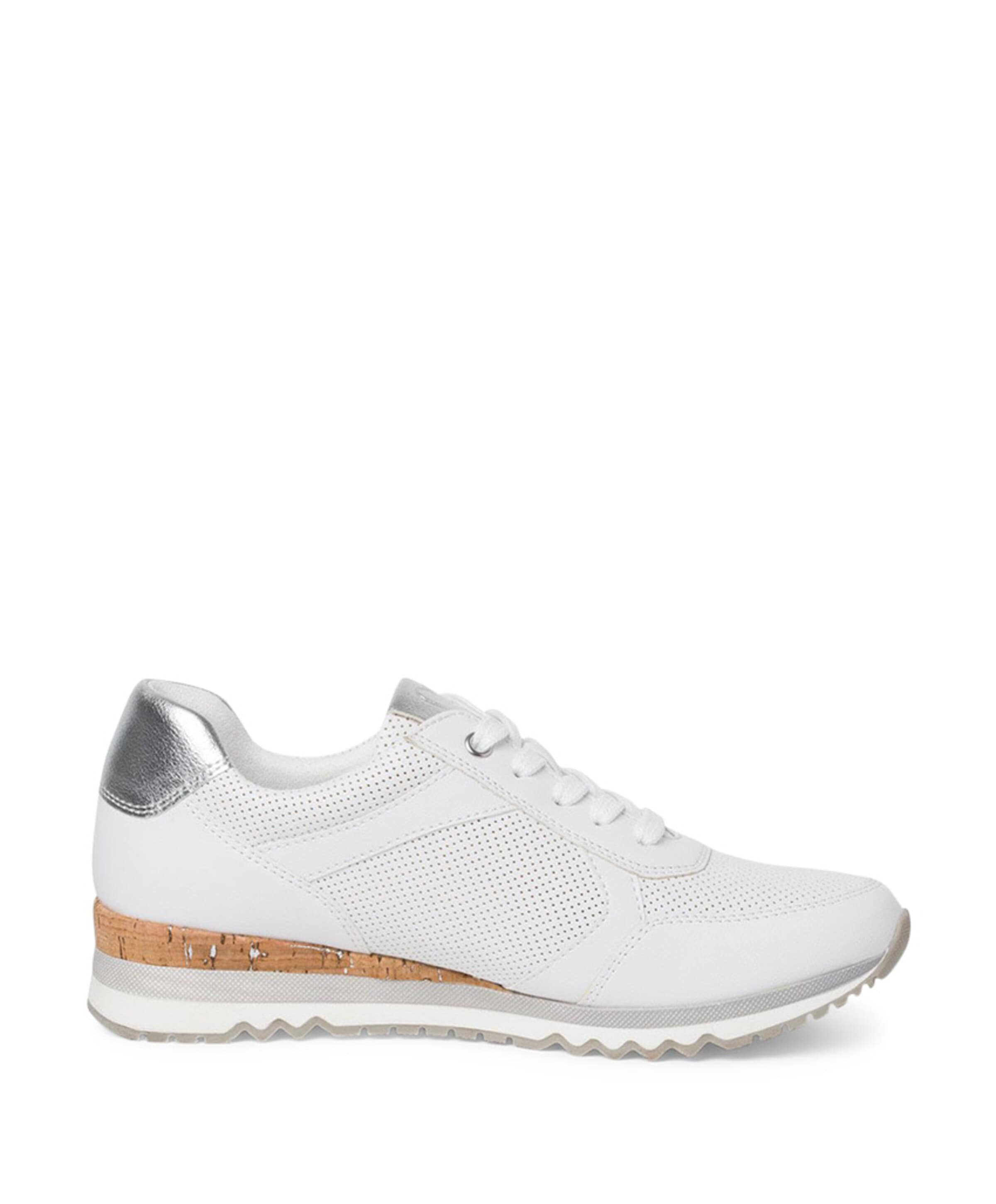 Marco tozzi Woms Lace-up dames sneakers wit