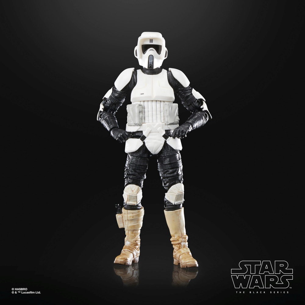 Star Wars The Black Series Biker Scout Actionfigur und Zubehör