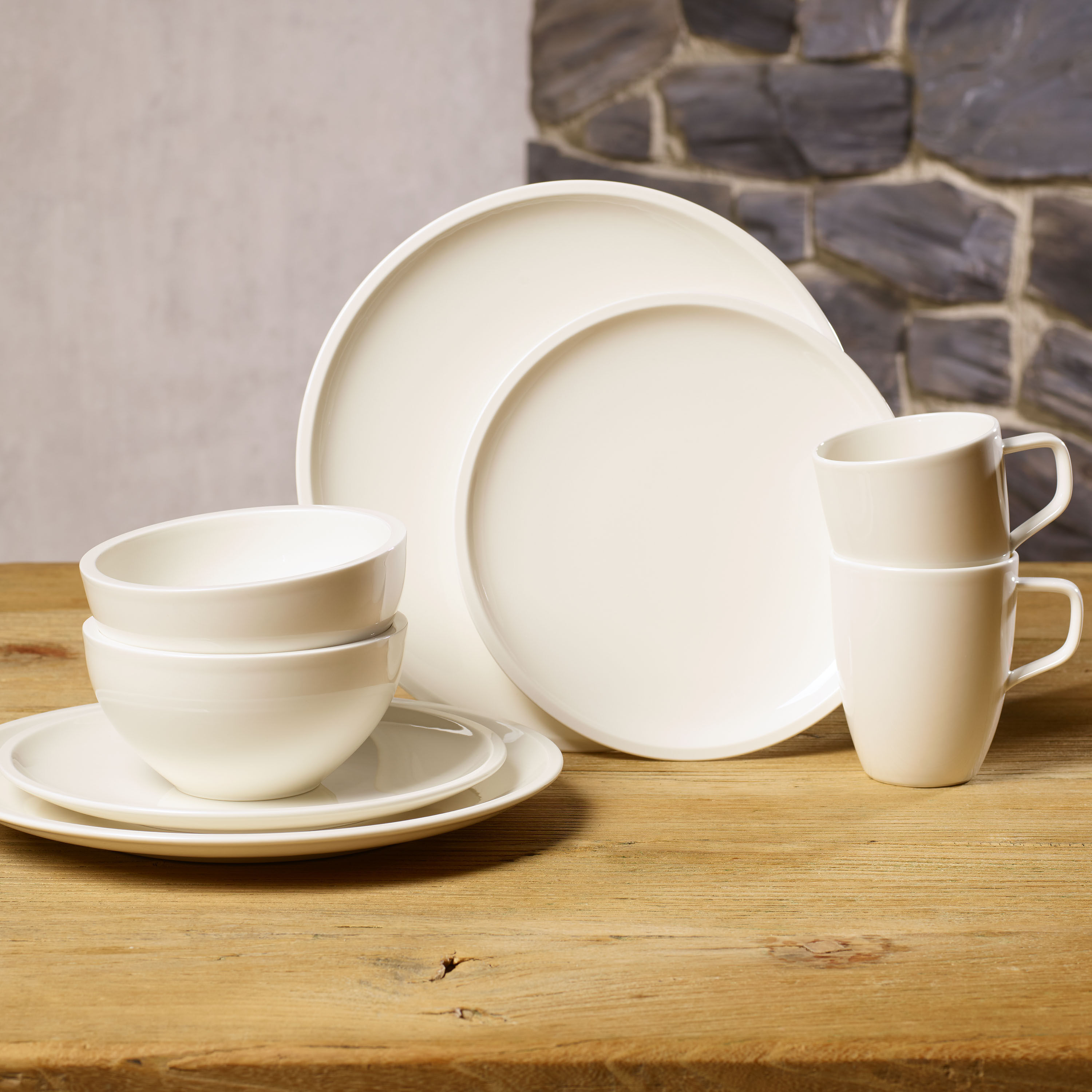 Artesano Starter set White, Premium Porcelain