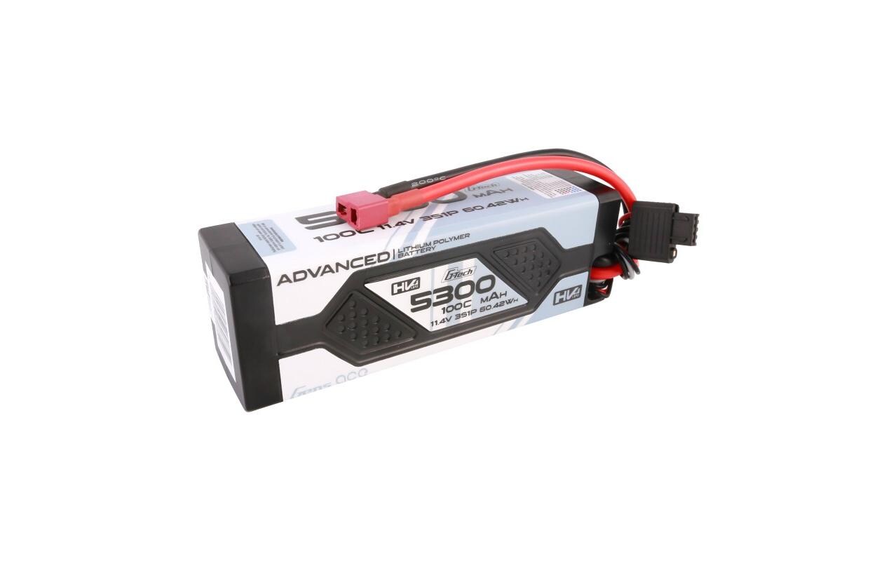 RC-Akku LiHV 5000 mAh 11.4 V 100C Advanced, G-Tech3S LiPo HV Akku mit Deans Stecker