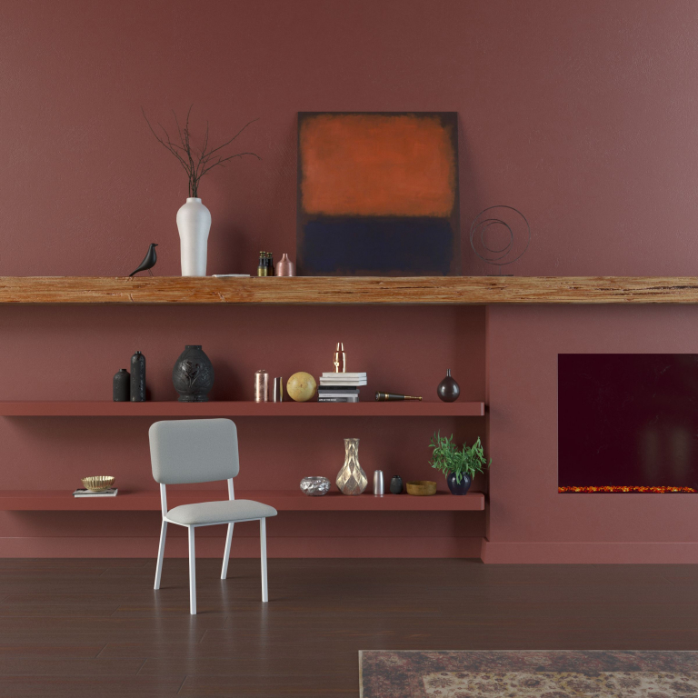 Studio HENK Co stoel met wit frame Kvadrat Hallingdal 65 - 110