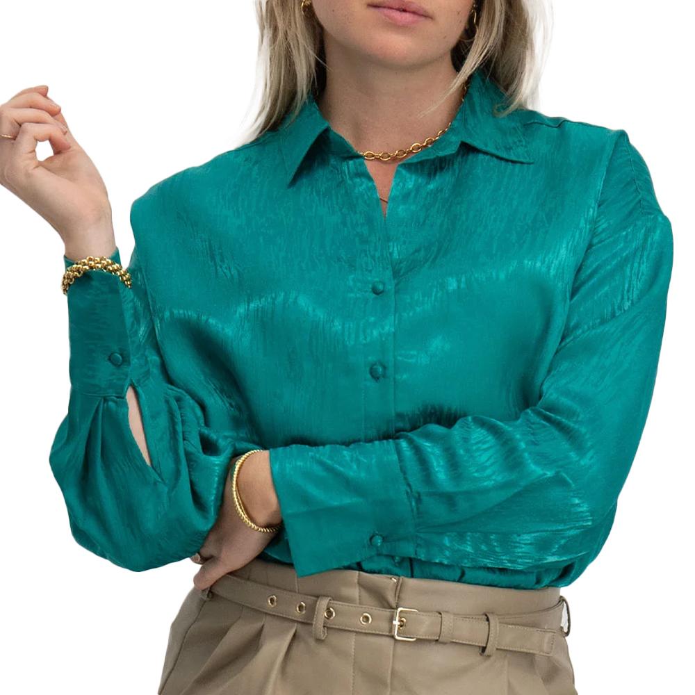 Vero Moda Chemise Verte Femme Vero Moda Sina