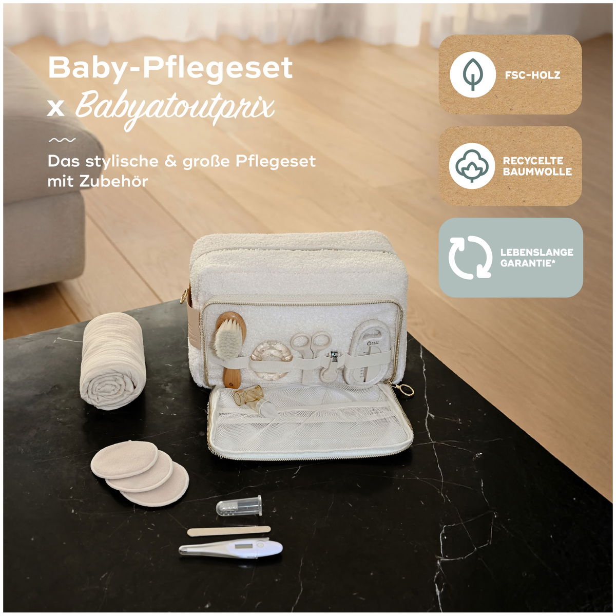 BabymoovBabymoov   Baby Pflegeset Curl White