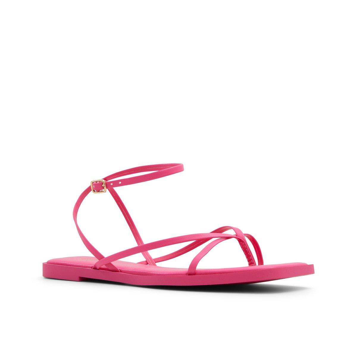 K STUDIO-Erigoveth-Sandales à lanières - Talon plat - Rose
