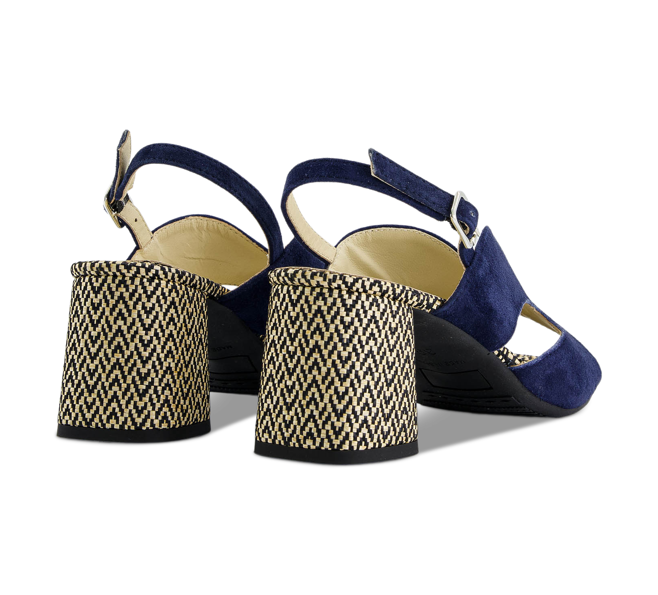 1874 by Walder Riemchensandalen blau