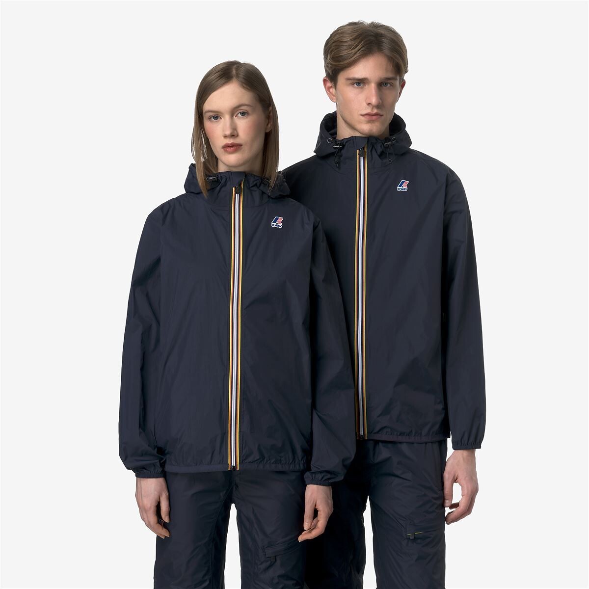 K-WAY<br>LE VRAI CLAUDE 4.0 corta-vento com capuz unissex