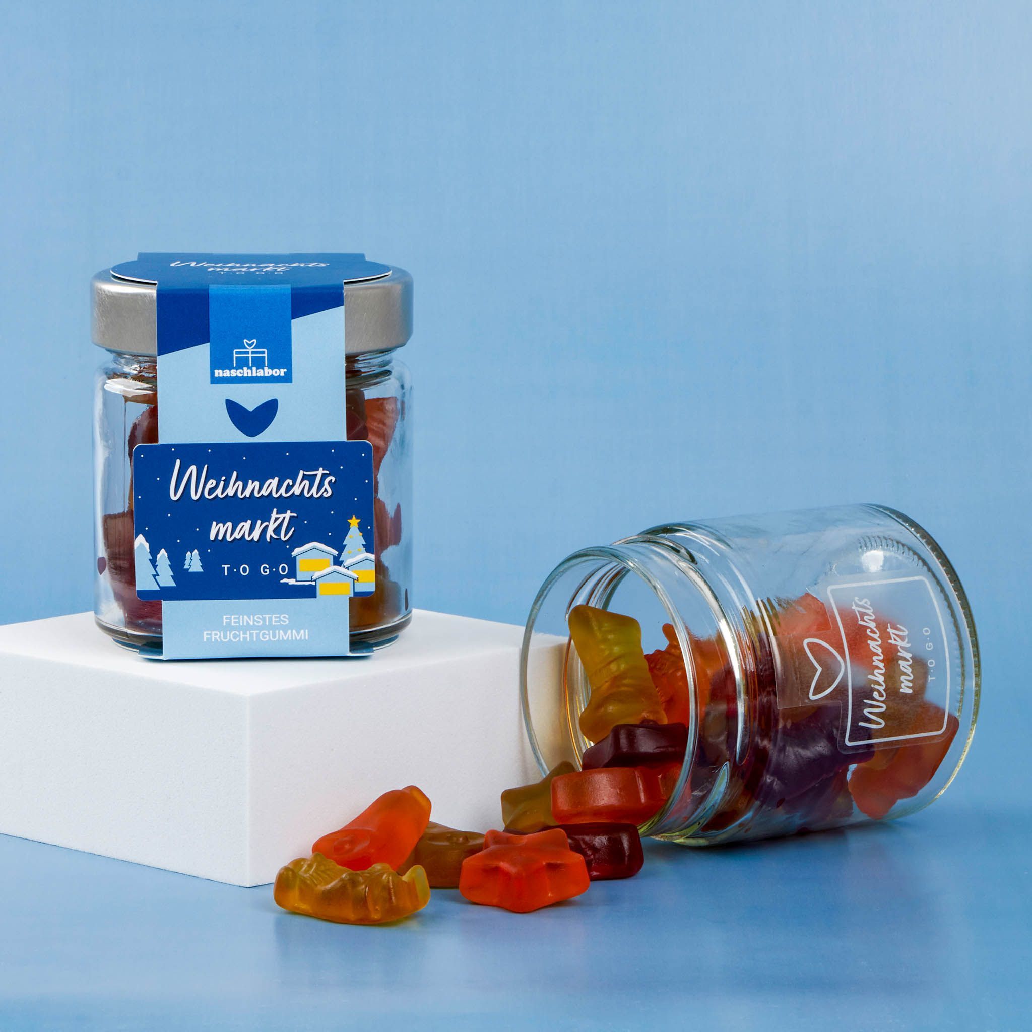 naschlabor Weihnachtsmarkt To Go in Geschenkglas