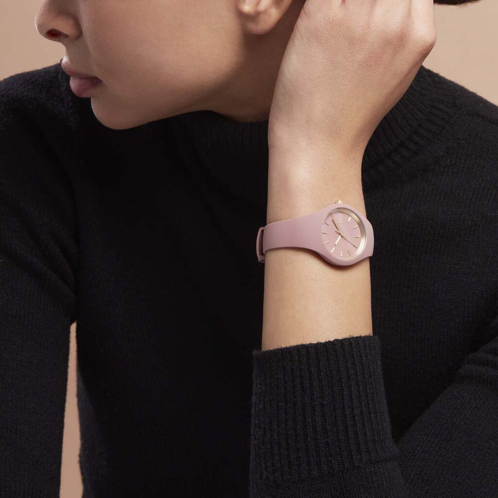 Montre Ice Watch Ice Glam Brushed Rose