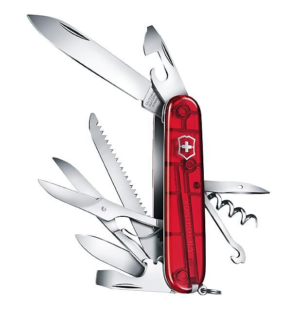 VICTORINOX - COUTEAU HUNTSMAN TRANSLUCIDE