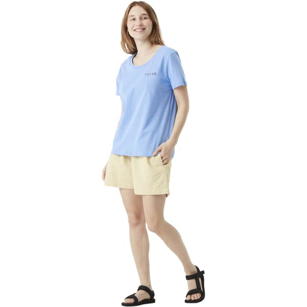 T-shirt PICTURE REV TEE W VISTA BLUE