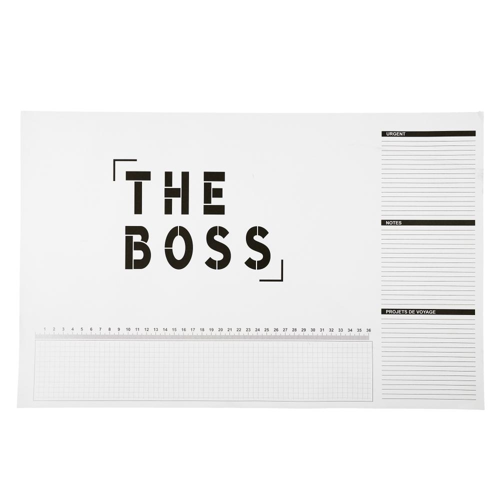 SOUS MAIN PAPIER THE BOSS