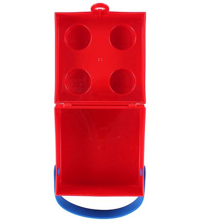 LEGO® Storage Brotdose m. Hank - 4 Knäufe - Rot