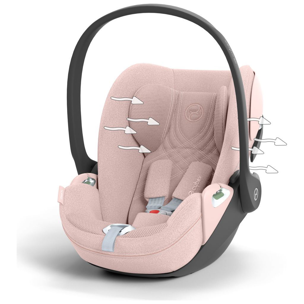 CYBEXCYBEX   Cloud T i-size Plus peach pink light pink
