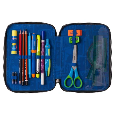 CoolPack XL-Etui gefüllt mit McAddy, 2-Zip, MARVEL – SPIDER MAN -Kollektion 2024-